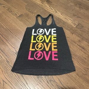 Chaser LOVE Racerback Tank
